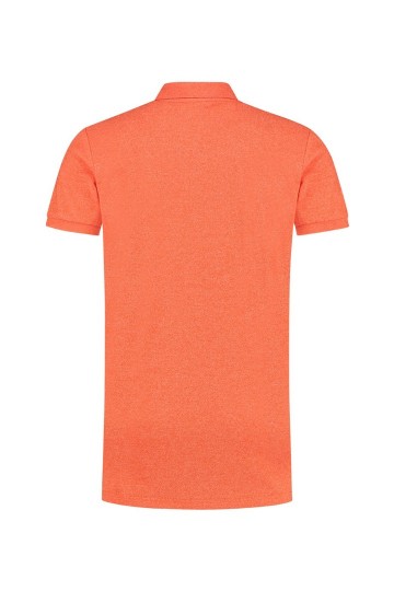 L&S Heather Mix Polo