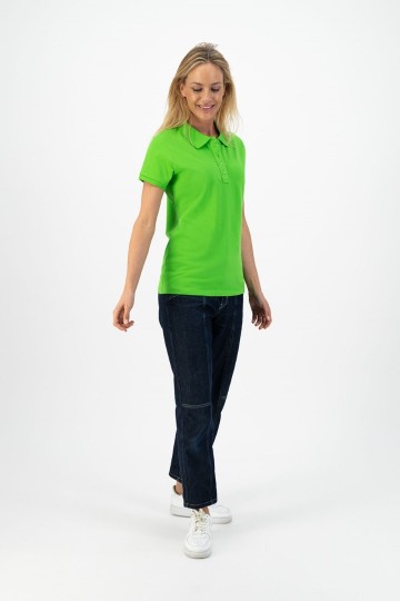 L&S Basic Katoenen Elastaan Polo