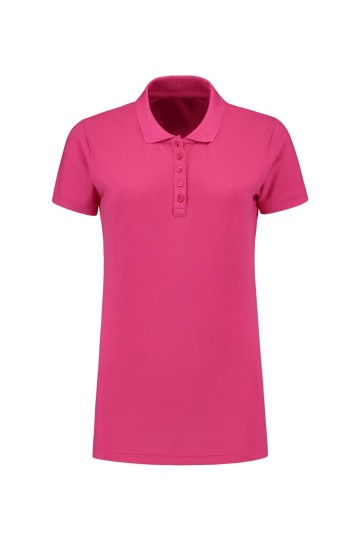 L&S Basic Katoenen Elastaan Polo