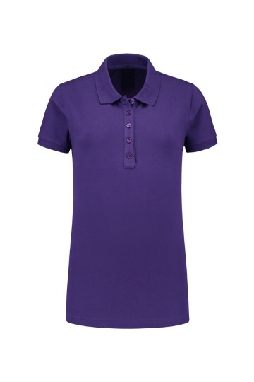 L&S Basic Katoenen Elastaan Polo