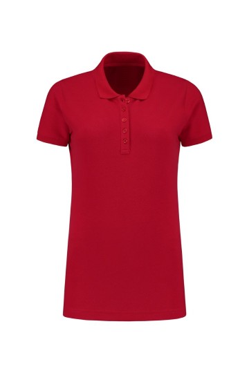 L&S Basic Katoenen Elastaan Polo