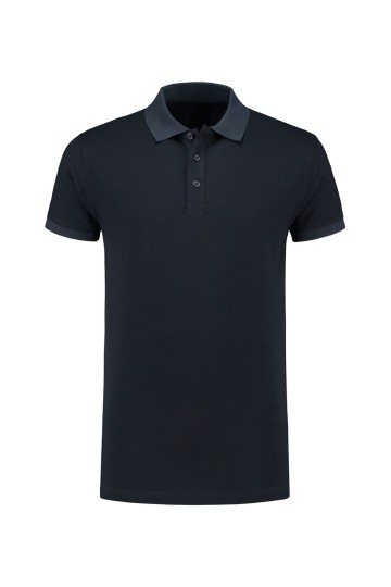 L&S Basic Katoenen Elastaan Polo