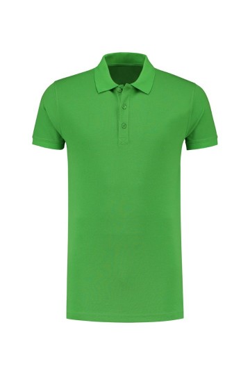 L&S Basic Katoenen Elastaan Polo