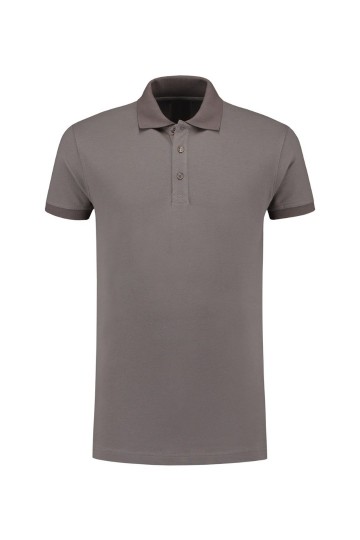 L&S Basic Katoenen Elastaan Polo