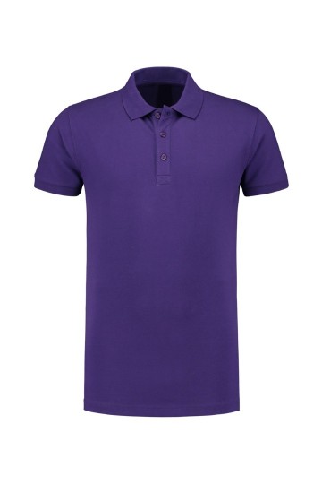 L&S Basic Katoenen Elastaan Polo