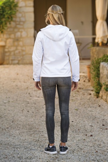 L&S Softshell jack met kap