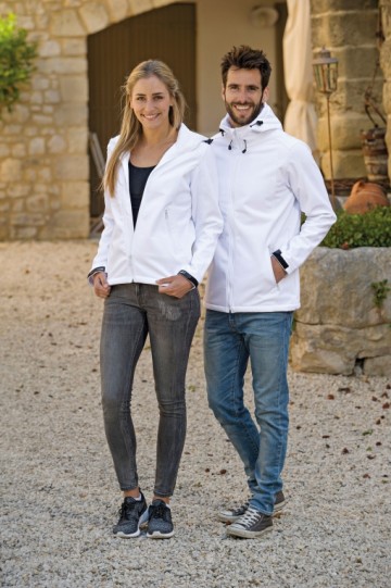 L&S Softshell jack met kap