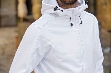 L&S Softshell jack met kap