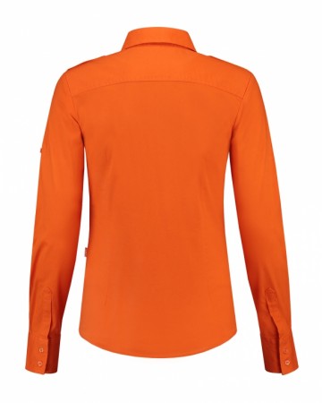 L&S Shirt Twill met LM