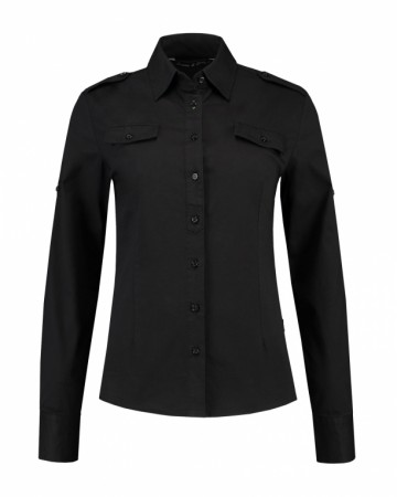 L&S Shirt Twill met LM