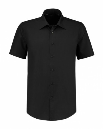 L&S Shirt Poplin Mix