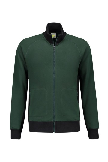 LEM4725 CardiganBosgroen/Zwart