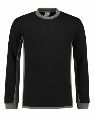 LEM4750 Sweater Zwart/Parelgrijs