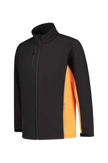 LEM4800 Softshell Jacket zwart/oranje