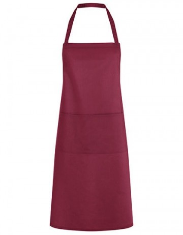 LS7 Karlowski Bib Apron Denmark schort bordeauxrood
