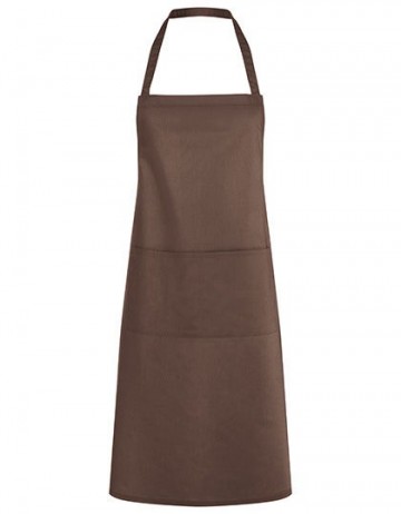 LS7 Karlowski Bib Apron Denmark schort lichtbruin