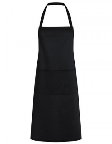 LS7 Karlowski Bib Apron Denmark schort zwart