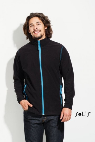 00586 Sol's Micro Fleece Zipped Jacket Nova