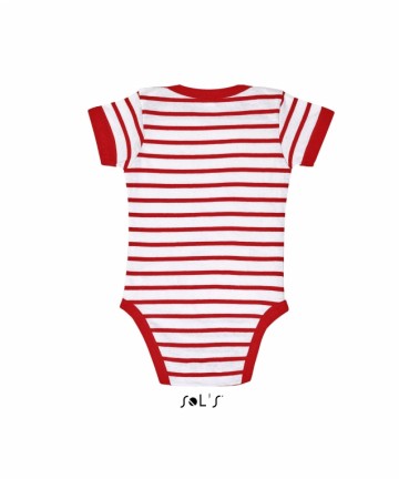 Sol's Miles gestreept Baby body