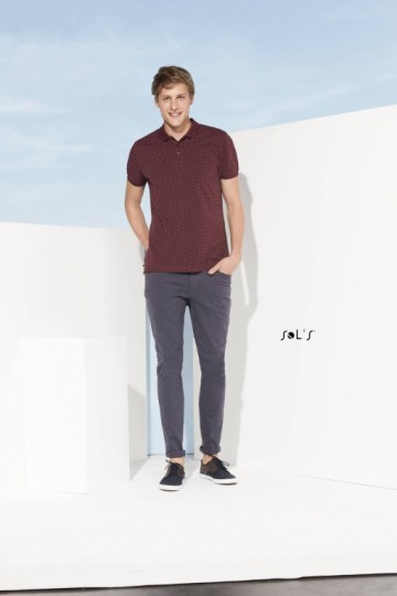 01706 Sol's Brandy heren polo (met bolletjes)