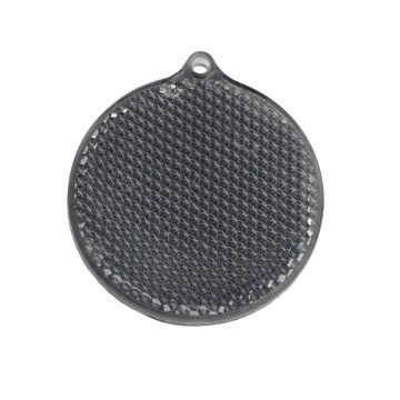 M117890 MBW voetgangers ronde reflector zwart