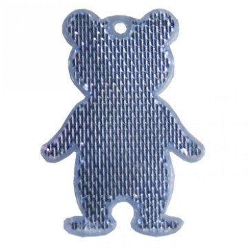 M117960 MBW voetgangersreflector Beer blauw