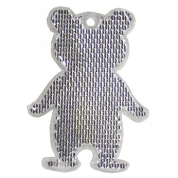 M117960 MBW voetgangersreflector Beer wit