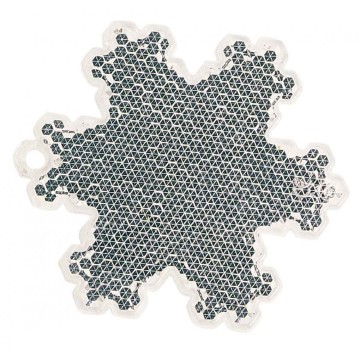 M118030 MBW voetgangersreflector IJskristal wit