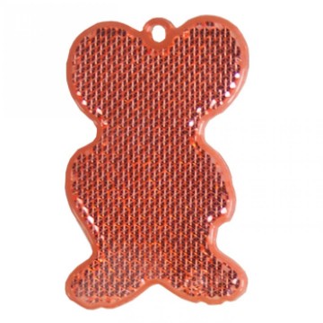 M118300 MBW voetgangersreflector Muis rood