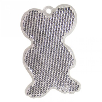 M118300 MBW voetgangersreflector Muis wit