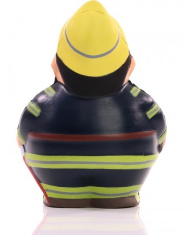 M124243 MBW SQUEEZIES® Firefighter Bert® achter