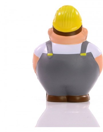 M124261 MBW SQUEEZIES® Construction Worker Bert® achter