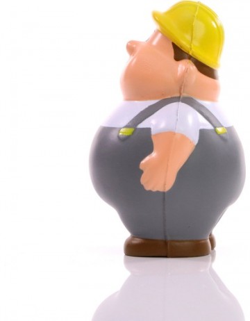 M124261 MBW SQUEEZIES® Construction Worker Bert® zij2
