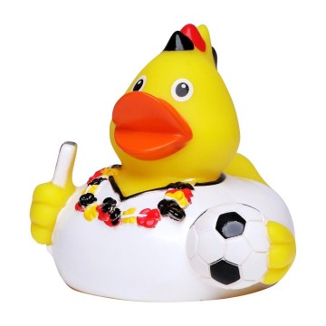 M131127 MBW Schnabels® Squeaky Duck Soccer Fan