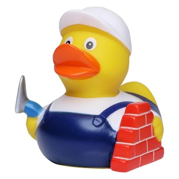 M131255 MBW Schnabels® Squeaky Duck Bricklayer
