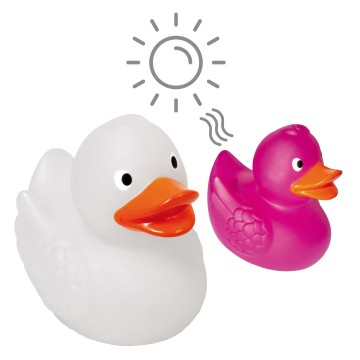 M1312805 Schnabels® Squeaky Duck UV-Colour Change detail