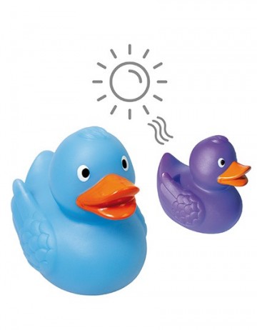 M131280 Schnabels® Squeaky Duck UV-Colour Change bluepurple