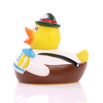 M132065 MBW Schnabels® Squeaky Duck Oktoberfest-Duck side