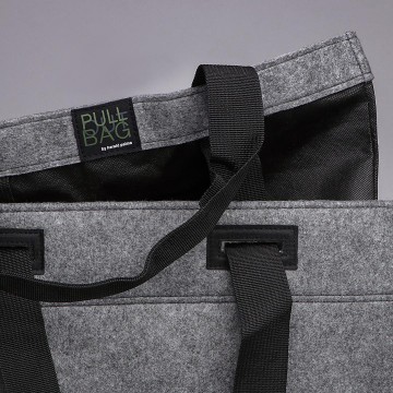 M144185 MBW Uittrekbare shopper van vilt