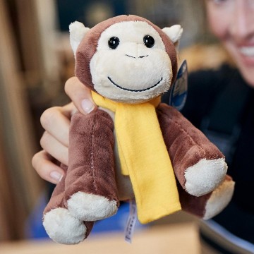 M160012MBW MiniFeet® Zoo Animal Monkey Bjarne