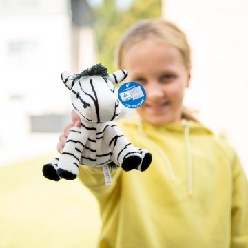 M160037 MBW MiniFeet® Zoo Animal Zebra Zora