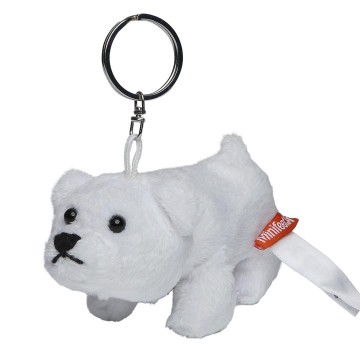 M160098 MBW MiniFeet® IJsbeer Freddy met slutelhanger