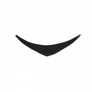 M160161 MBW driehoekige sjaal zwart