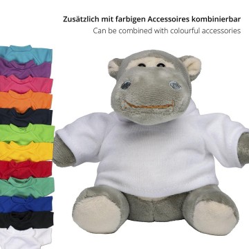 M160264 MBW MiniFeet® Plush Hippo Tanja