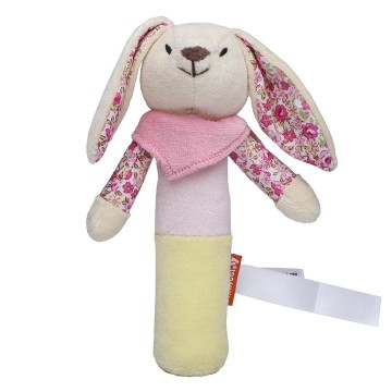 M160474 MBW Squeaky® knuffel konijn met piepfunctie