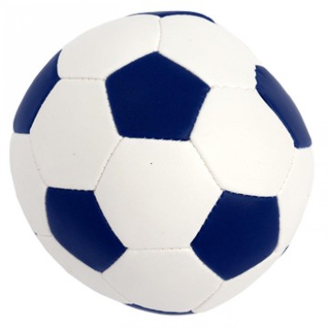 M160550 MBW MiniFeet® Zachte voetbal wit blauw