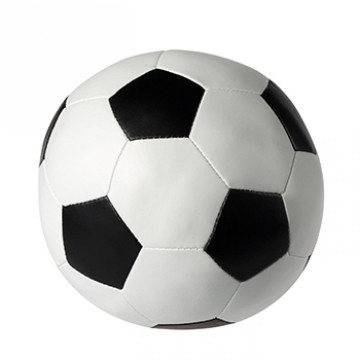 M160550 MBW MiniFeet® Zachte voetbal wit zwart