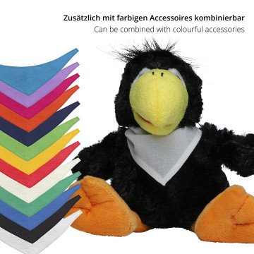 M160627 MBW MiniFeet® Plush Raven Karl
