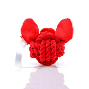 M170023 MBW MiniFeet® Dog Toy Knotted Animal Wild Boar back
