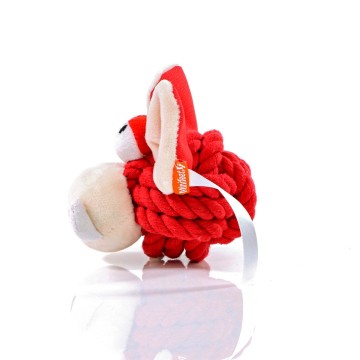 M170023 MBW MiniFeet® Dog Toy Knotted Animal Wild Boar side